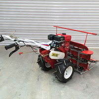 Faucheuse de ferme à essence de mini machine à couper les tiges de piment Faucheuse de paddy multifonctionnelle pour le riz et le blé
