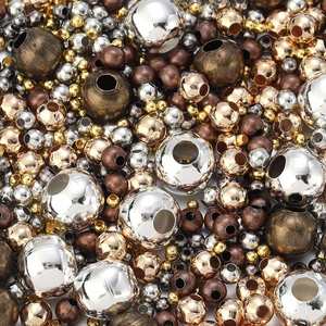 ลูกปัดสเปเซอร์สำหรับทำเครื่องประดับ DIY ต่างหู สร้อยคอ กำไลข้อมือ-รุ่น T4872T4774 - Product Image 2