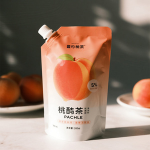 Tùy Chỉnh In Tái Sử Dụng Cấp Thực Phẩm 250Ml 350Ml 500Ml Chất Lỏng Nước Giải Khát Túi Nhựa Nước Trái Cây Bao Bì Túi Vòi - Product Image 5