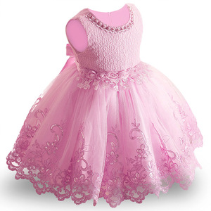 Abito da festa per bambina LZH, vestito da principessa con paillettes e pizzo per Natale, abito da cerimonia per bambini da <span class=keywords><strong>1</strong></span>, 2, 3 anni - Product Image 2