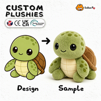Peluche tortue personnalisée CE OEM, dernier style, design animal de dessin animé, vente en gros avec logo brodé, matériaux écologiques