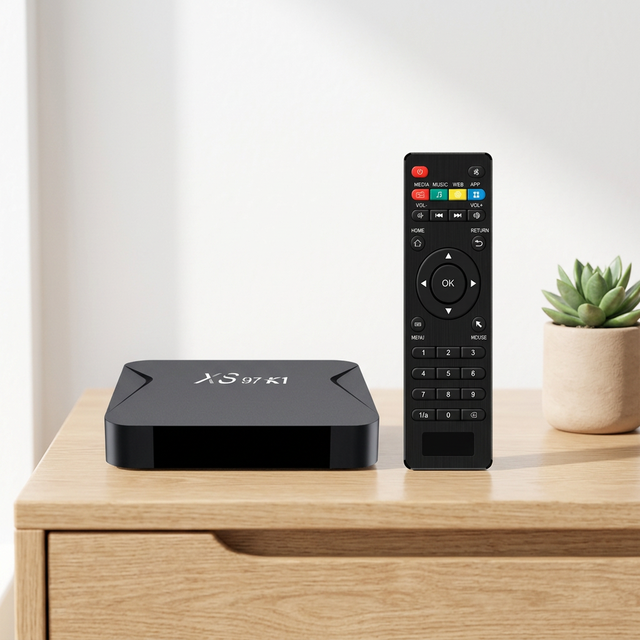 XS97 K1 Allwinner H313 Quad Core Android 10 TV Box 2GB RAM 4K Media Player Compatible Google Play