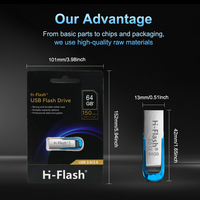 Memoria USB 2.0 de Plástico para Teléfono Inteligente, 8Gb 16Gb 32Gb 64Gb, Nueva