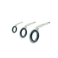 OEM série MKG cannes à pêche submersibles anneau de guidage électrolytique pliable boucle de fil guide oeil accessoire pour la pêche à la carpe bar