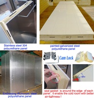 Fabricant de chambres froides ignifuges sur mesure pour congélateurs et chambres réfrigérées avec porte coulissante