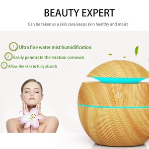 Ultrasonic Cool Mist Sprayer Essential Oil Fragrance <strong>Mini</strong> Home Wood Grain Air Humidifier Electric Air Aroma <strong>Diffuser</strong> <strong>Purifier</strong> - Product Image 6