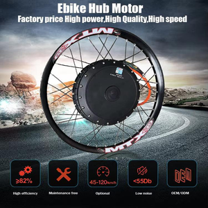 Kit de Conversion Vélo Électrique 52V 60V 3000W 5000W 1500W avec Moteur de Moyeu Avant Arrière Étanche Certifié CE et Batterie au Lithium pour VTT - Product Image 2