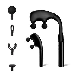 Pistola de Masaje de Percusión 2 en 1 con Mango Ergonómico Extensible y Desmontable, Pistola de Masaje Deportivo de Tejido Profundo con Mango Extraíble - Product Image 2