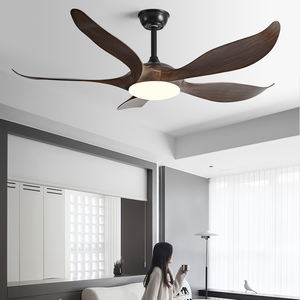 Ventes directes d'usine 5 feuilles muettes grand vent 52 pouces conversion de fréquence télécommande ventilateur lampe - Product Image 2