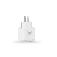 Enchufe Inteligente WiFi Tuya de 16A con Monitoreo de Energía para Hogar Inteligente, Compatible con Alexa
