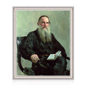 Reproduction célèbre de la qualité du musée portrait vieux hommes peinture avec cadre de peinture simple - Product Image 4