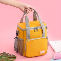 Nouveau Style sac à déjeuner thermique haute capacité sac extérieur étanche Portable épaissi Double couche sac isotherme pour pique-nique