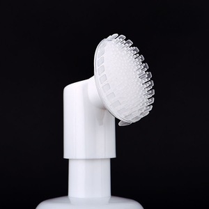 Foaming <strong>Facewash</strong> Cleanser Bottle PET Plastic 80ml/100ml/120ml/150ml/200ml/250ml Silicone <strong>Brush</strong> Pump Customizable Logo Shampoo - Product Image 5