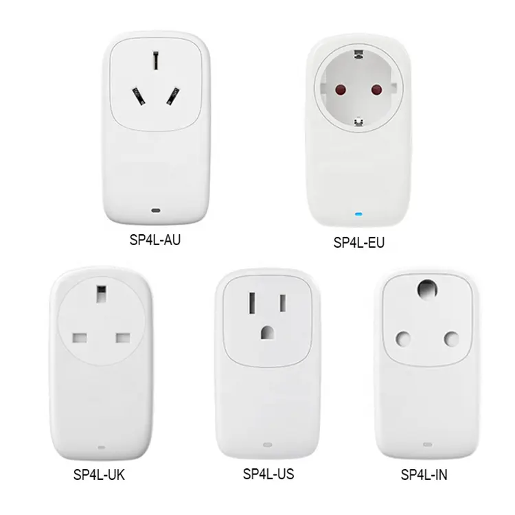 UK IN US Smart Wifi Plug BroadLink Smart Home Product SP4L Remote Control Wifi Smart Timer Plug