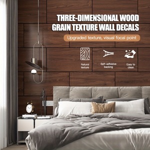 Papel Tapiz Autoadhesivo con Textura de Madera Tridimensional en Relieve y Hueco, Papel Tapiz con Textura de <span class=keywords><strong>Ladrillo</strong></span>, Venta Directa de Fábrica - Product Image 2