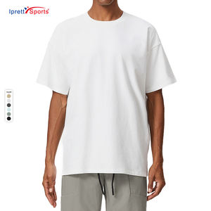 באיכות גבוהה כותנה ריקה רשת גבוהה כותנה ריק חולצת טריקו לגברים - Product Image 1