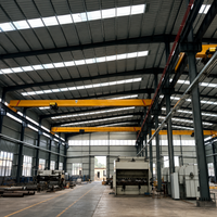 Fabricante de Talleres de Estructura de Acero, Taller Industrial de Estructura de Acero con Columnas y Vigas de Techo de Alta Resistencia
