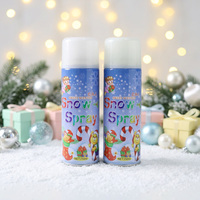 Spray de mousse coloré pour l'extérieur, conception OEM, pour carnaval, Saint-Valentin, Noël, Halloween, Nouvel An