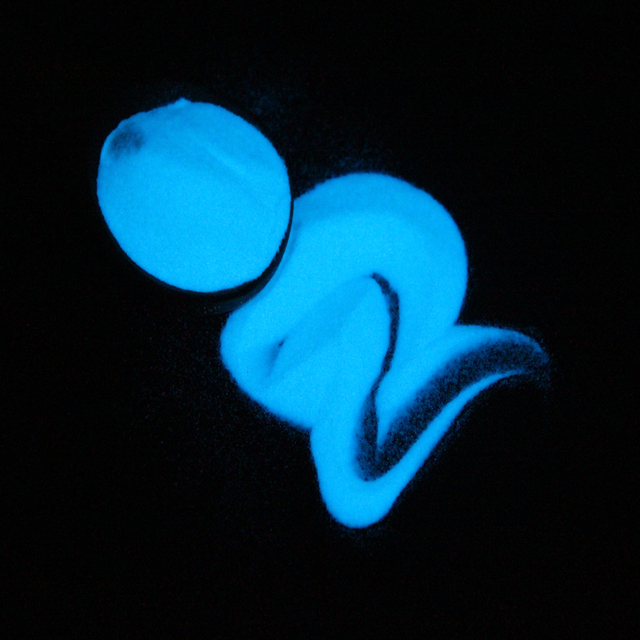 Factory Direct Price Waterproof Sky Blue Glow Powder Photoluminescent Pigment for Coating Direct Wholesale from the Manufacturer