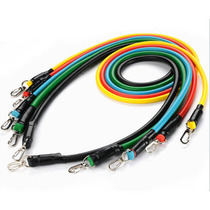 Set di Bande di Resistenza Ecologiche in TPE <span class=keywords><strong>per</strong></span> Allenamento, Attrezzatura Sportiva Personalizzabile con Logo OEM - Product Image 4
