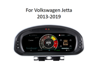 Panel de Instrumentos Digital de 10.25 Pulgadas con Velocímetro para Volkswagen Jetta 2013-2019, Opciones de Interfaz de Usuario, Entrada HD CarPlay -XTRONS