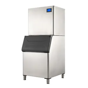 工業用Uso de cafe de cocinaコマーシャル455 lbs 227Kg / 24H maquina de gelo maquina de hacer hielo