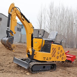 Machine intégrée multifonctionnelle LF : Excavatrice et rotoculteur, moteur diesel, pompe, engrenages, roulements, haute productivité pour l'agriculture - Product Image 1