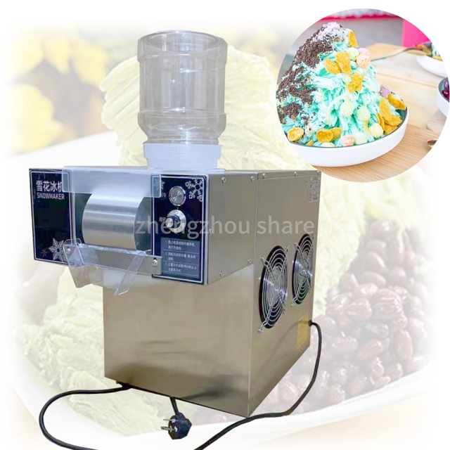 Fluffy Ice Maker Electric Commercial Shaved Ice Machine Snowflake Ice Cream Machine