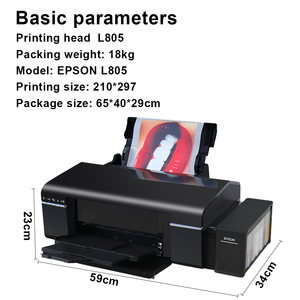 Impresora Automática L805, Impresora DTF, Máquina de Impresión de Camisetas con Software RIP Gratuito - Product Image 2
