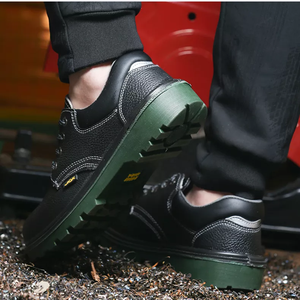 Offre Spéciale <span class=keywords><strong>pas</strong></span> <span class=keywords><strong>cher</strong></span> prix véritable non-slip en cuir <span class=keywords><strong>de</strong></span> protection chaussures oem <span class=keywords><strong>marque</strong></span> isolation 6kV Anti smash anti crevaison chaussures <span class=keywords><strong>de</strong></span> sécurité - Product Image 5