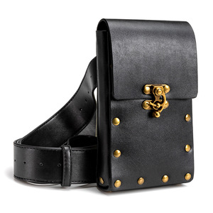 Steampunk Middeleeuwse Tas Viking Riem Lederen Telefoon Portemonnee Steampunk Pirate Kostuum Reizen Taille Heuptasjes Portemonnee Voor Volwassenen