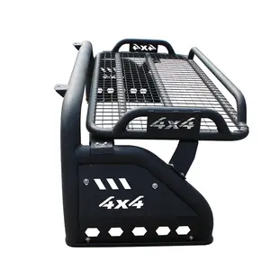 Accesorios para oto 4x 4 kamyonet Roll Bar con cesta para Hilux Revo Vigo