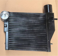 Intercooler en alliage d'aluminium pour l'automatisation industrielle, refroidissement des systèmes pneumatiques, conception d'accès facile à l'entretien, certifié ISO 9001