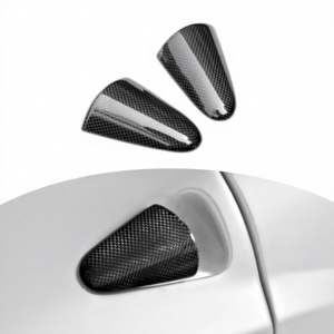 Poignée de porte en fibre de carbone sèche style OEM à bas prix pour pièces de carrosserie Ferrari 458 - Product Image 1
