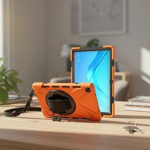 Housse de tablette robuste antichoc avec béquille rotative et sangle de transport pour <span class=keywords><strong>Huawei</strong></span> <span class=keywords><strong>M5</strong></span> 10.8/<span class=keywords><strong>M5</strong></span> Pro - Product Image 4