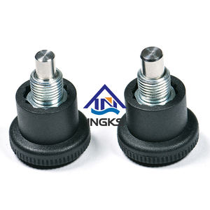 Kenop tarik Mini yang dapat disesuaikan dengan Plunger indeksasi kepala plastik dan bahan seng bodi baja karbon - Product Image 3