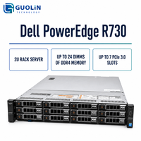 Calcul haute performance pour l'infrastructure informatique des entreprises, serveur rack Dell PowerEdge R730 2U d'occasion avec processeur Intel Xeon E5-2600 V4 22 cœurs