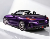 Extension de bas de caisse latérale de style SQ en fibre de carbone véritable de haute qualité pour BMW Série Z Z4 G29 Deux portes 2020-2026