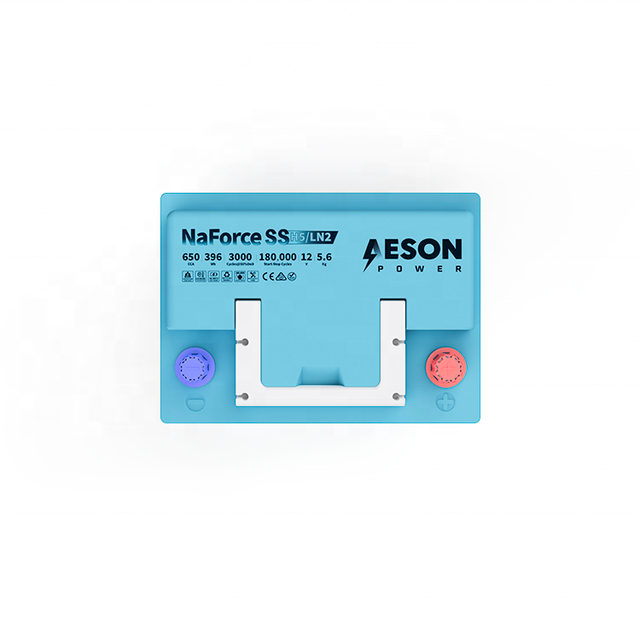 New Aeson Power Marine H5 Sodium Ion Battery 12V 650CCA 33Ah 3000Cycles -40~80 5.6KG RoHS/CE Certified 396Wh for Recreational