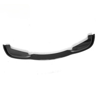 Modification des pièces automobiles Lèvre avant pour BMW Série 3 E46 Mise à niveau vers M Sport Motif en fibre de carbone Noir brillant Spoiler avant automatique