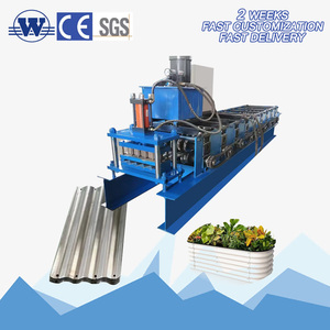 Metal Oval Iron Planting Flower Beds Galvanized Steel Raised Garden Bed Vegetables Roll Forming Machine Production Line - Product Image 1