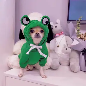 חמוד כלב קפוצ 'ון בגדי תלבושות פוליאסטר כלבים מפואר להפוך לחיות מחמד הלבשה כלב בגדים