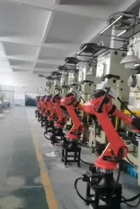Automatice su Paletización con el Brazo Robótico Móvil Motorizado BRTMD193001A PLC. Capacidad de 30 kg, Longitud del brazo 1850 mm, Clasificación IP54. Carga útil - Product Image 6