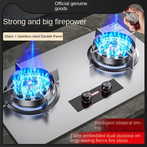 Kitchen Table Top Built in <b>Smart</b> Commercial 2 burner Gas Stove for Restaurant Kitchen - Product Image 2