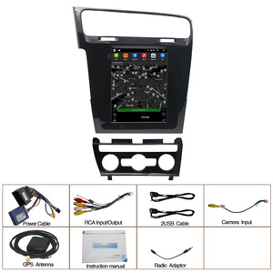 Reproductor de DVD para Auto Android 2 Din con Pantalla Tesla de 9.7 Pulgadas, Navegación GPS, Radio y Reproductor de Audio para Volkswagen Golf 7 2013-2019 - Product Image 2