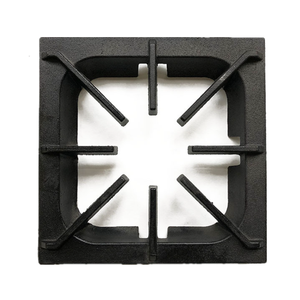 Sinopts Matte Email Coating Gietijzeren <span class=keywords><strong>Pan</strong></span> Ondersteuning Voor Gasfornuis Beugel - Product Image 3