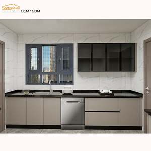 Vente directe d'usine Mini armoire de cuisine préfabriquée en vente - Product Image 4