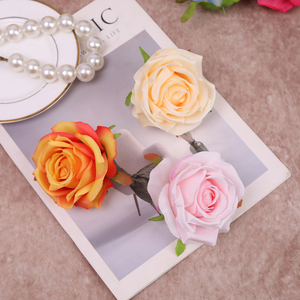 Accesorios de Lujo para Manualidades, Cabezas de Rosa Artificiales, Flores de Peonía, Decoración Floral para el Hogar, Adornos para Mesa de Comedor - Product Image 6