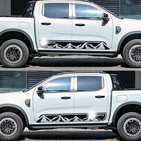 2 autocollants personnalisés en vinyle PVC imperméable pour voiture, 190x20cm, pour le style de carrosserie des pick-up Tacoma