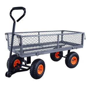 Utility Cart Outdoor Transport Truck Trailer Garden Truck Tractor <strong>Carro</strong> Arrastre <strong>Modelo</strong> Bronco Multifuncion 150kg <strong>Carro</strong> De Carga - Product Image 2